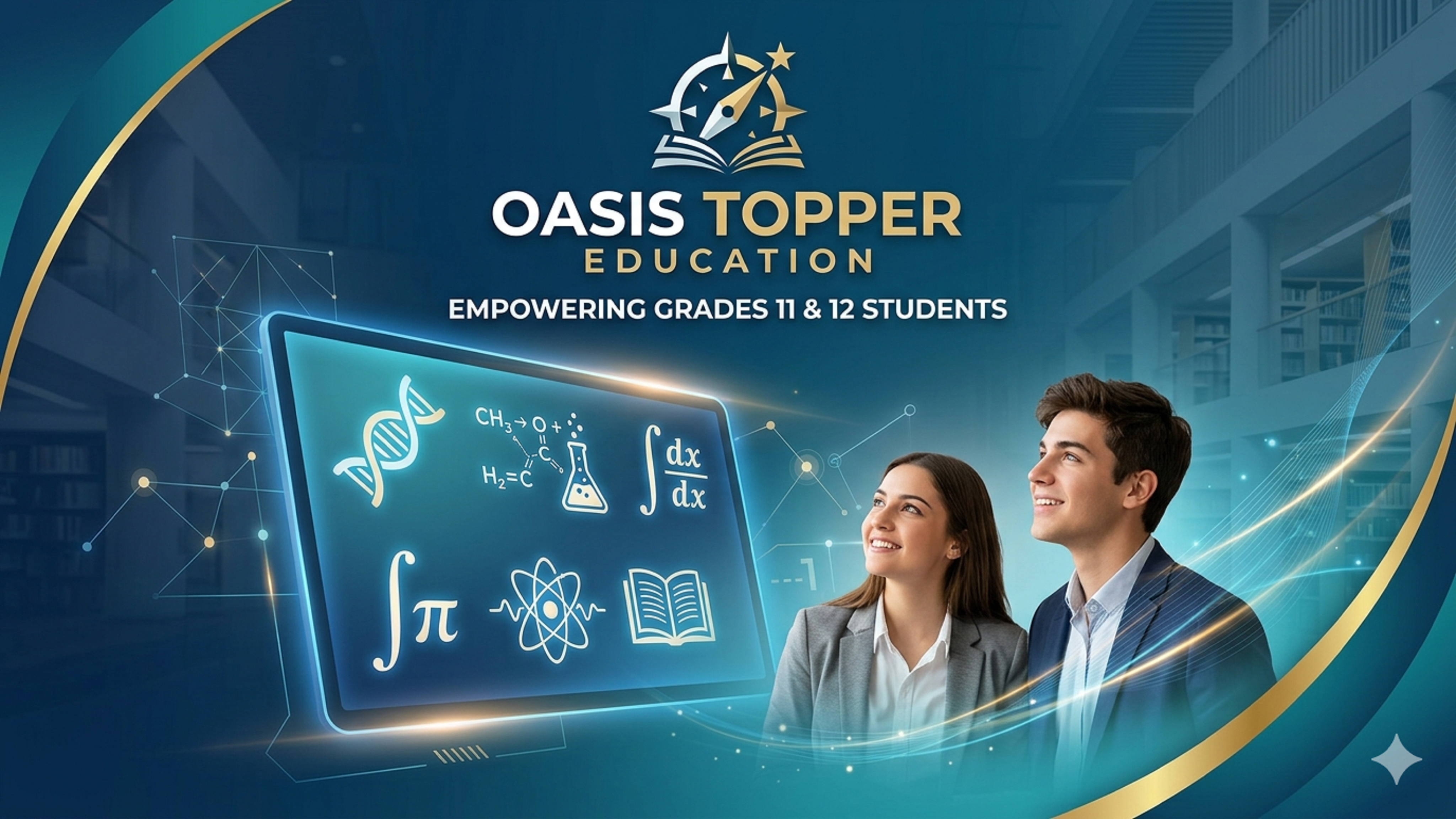Oasis Topper Students Banner